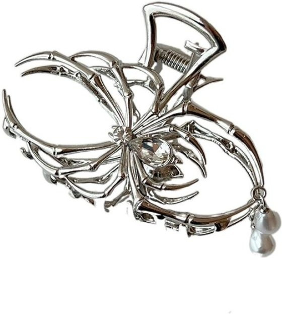 Haarspange Binchi Outdoor Equipment, Metall, Strass, Perle, Damen - Bild 1