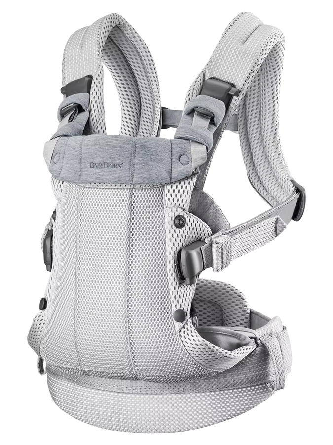 BabyBjörn Babytrage aus 3D-Mesh in Weiß für Neugeborene und Kleinkinder - Bild 2