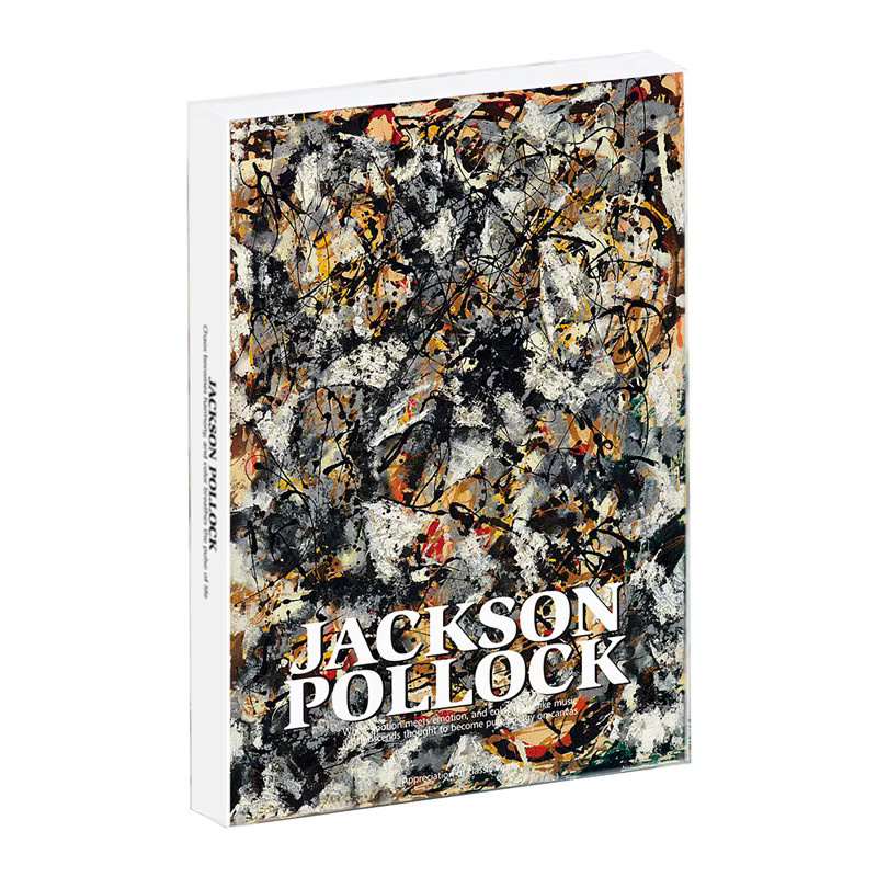 30er Set Paul Jackson Pollock Kunstmalerei Postkarten in Multicolor für Briefpapier und Geschenke - Bild 3