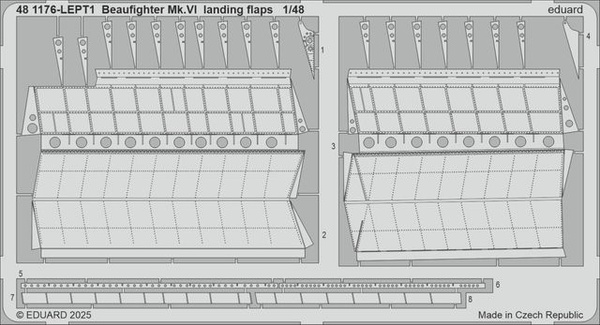 Revell Beaufighter Mk.VI - Landing flaps, 1:48, Fahrzeuge