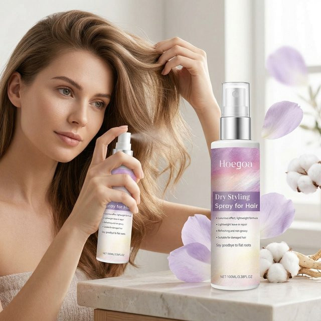 Hoegoa Trockenhaarspray, Leave-in-Conditioner, Unisex - Bild 1