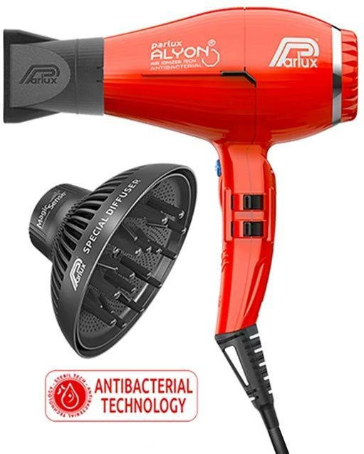 Parlux Alyon Air Ionizer Tech, Rot - Bild 1