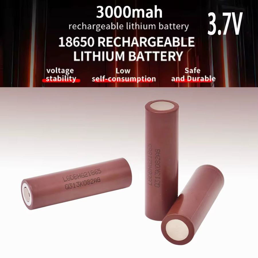 Hochleistungs-Akku Li-Ion 18650 HG2 3000mAh 3,7V für Taschenlampen und Spielzeugautos - Bild 3