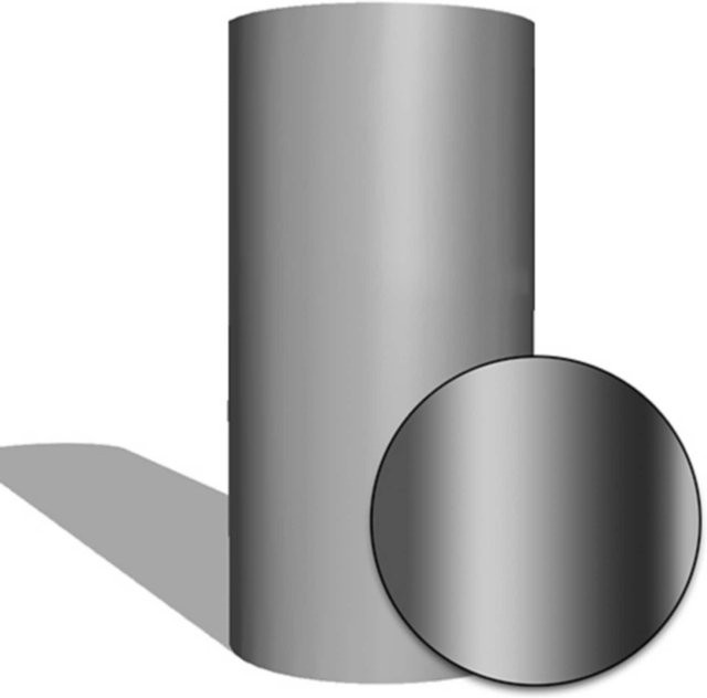 MAUK Carbon Folie in Silber Chrome Hochglanz Spiegelfolie für Auto, Küche und Deko - Bild 1