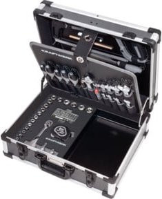 Kraftwerk Werkzeugkoffer B147 in Schwarz, 97-teiliges Set mit 3/8 Zoll Antrieb ohne Powertool - Bild 1