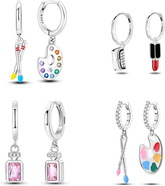 MISEFF Ohrringe, 925 Silber, Zirkonia, Damen - Bild 1