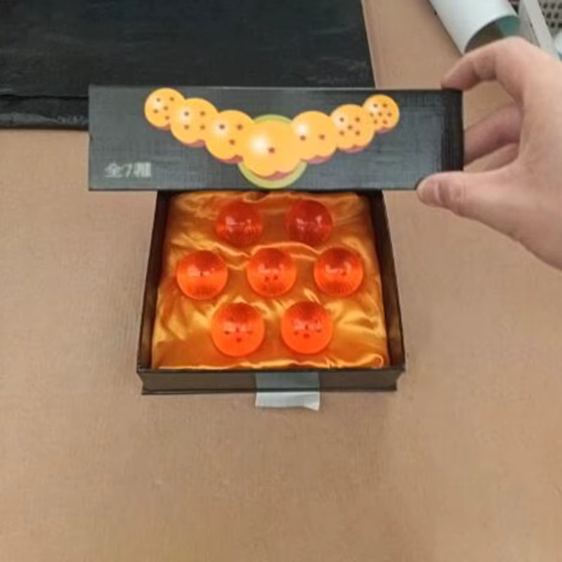 Bandai Dragon Ball, 7 Sterne Kristallkugel, Harz-Sphären-Modell, 3,5cm - Bild 4