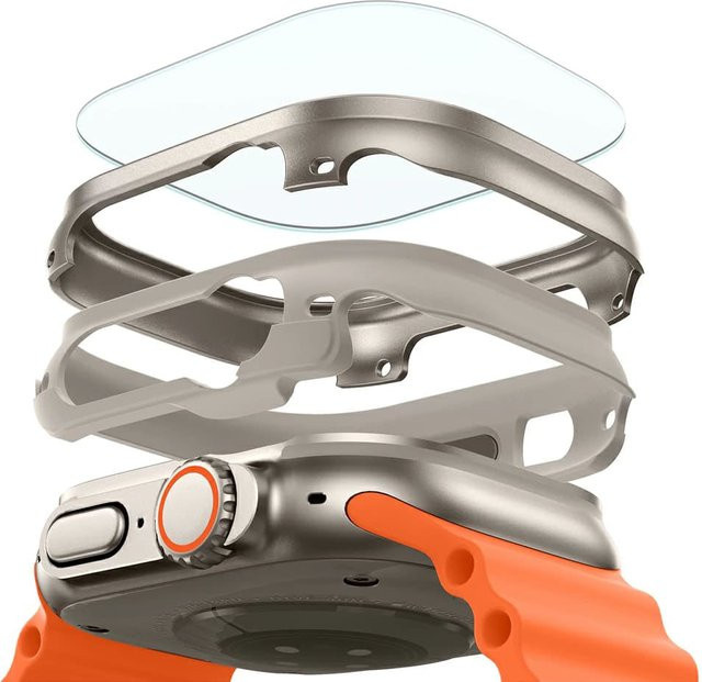 ESR Armorite Hülle für Apple Watch Ultra Series, Grau, Unisex - Bild 1