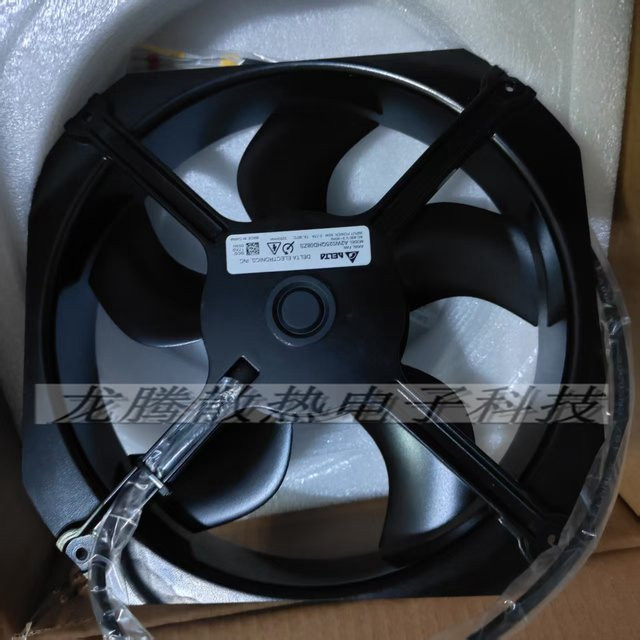 Delta Electronics Axiallüfter A2W025QHD08ZS Kühllüfter 400V Schwarz 250 x 250 mm - Bild 1
