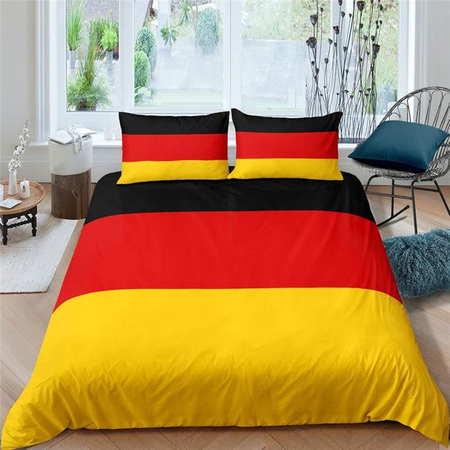 Bettwäsche-Set Welt-Nationalflaggen von Your Warm Home aus Mikrofaser, Mehrfarbig, B/H: 240 x 220 cm - Bild 1