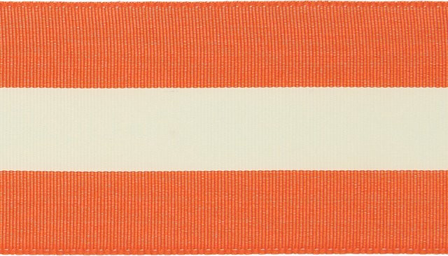 Rico Design Paper Poetry Webband Duo Streifen in Orange und Gelb - Bild 1
