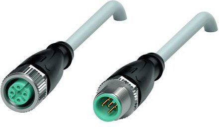 Pepperl+Fuchs 200827 Sensor-Aktor-Steckverbinder konfektioniert, grau, 5 Polzahl, 30 m Länge - Bild 1