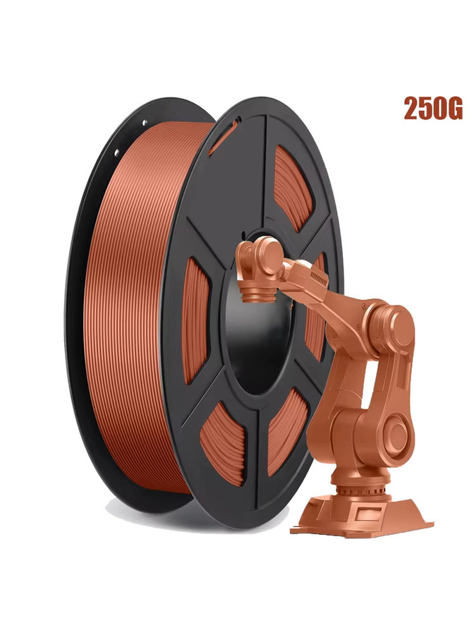 3D Maliang Seiden-PLA Filament Kupfer, 1,75 mm, 250 g - Bild 4