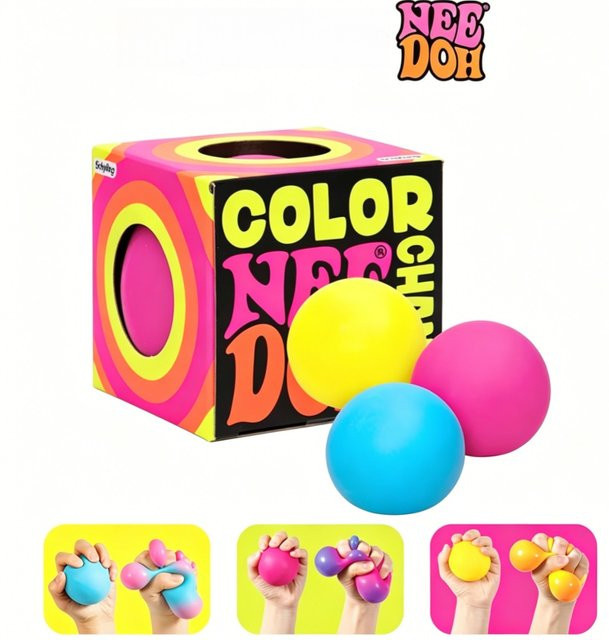 Schylling Needoh Extrude Farbwechsel-Sensorik-Stressbälle, Fidget Squishy Spielzeug - Bild 1