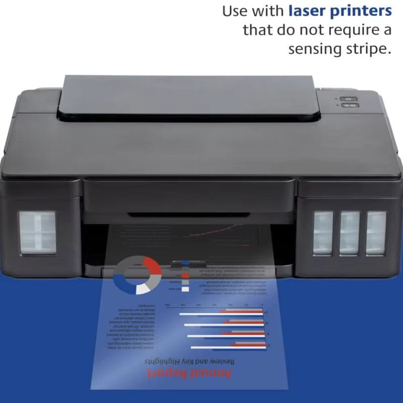 50 Blatt transparente Laserfolien für Laserdrucker und Siebdruck in A3 und A4 - Bild 3