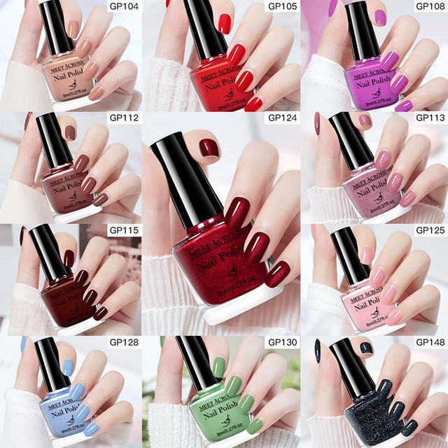 Meet Across Nagellack, 8 ml, wasserbasiert - Bild 1