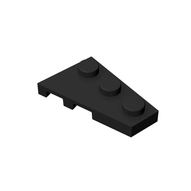SixBricks Keil 3x2 Rechts Bausteine Platte, 10-teiliges Set - Bild 2