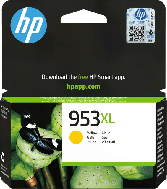 HP 953XL Tintenpatrone Gelb für Inkjet-Drucker - Bild 1
