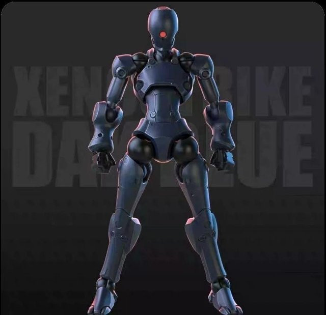 Yiran toy 1 Xenostrike Sci-Fi Actionfigur, 1/18, ab 14 Jahren - Bild 1