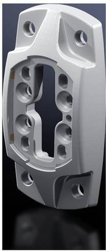 Rittal CP 6206.820 Befestigungsleiste starr aus Aluminium in Lichtgrau (RAL 7035) - Bild 1