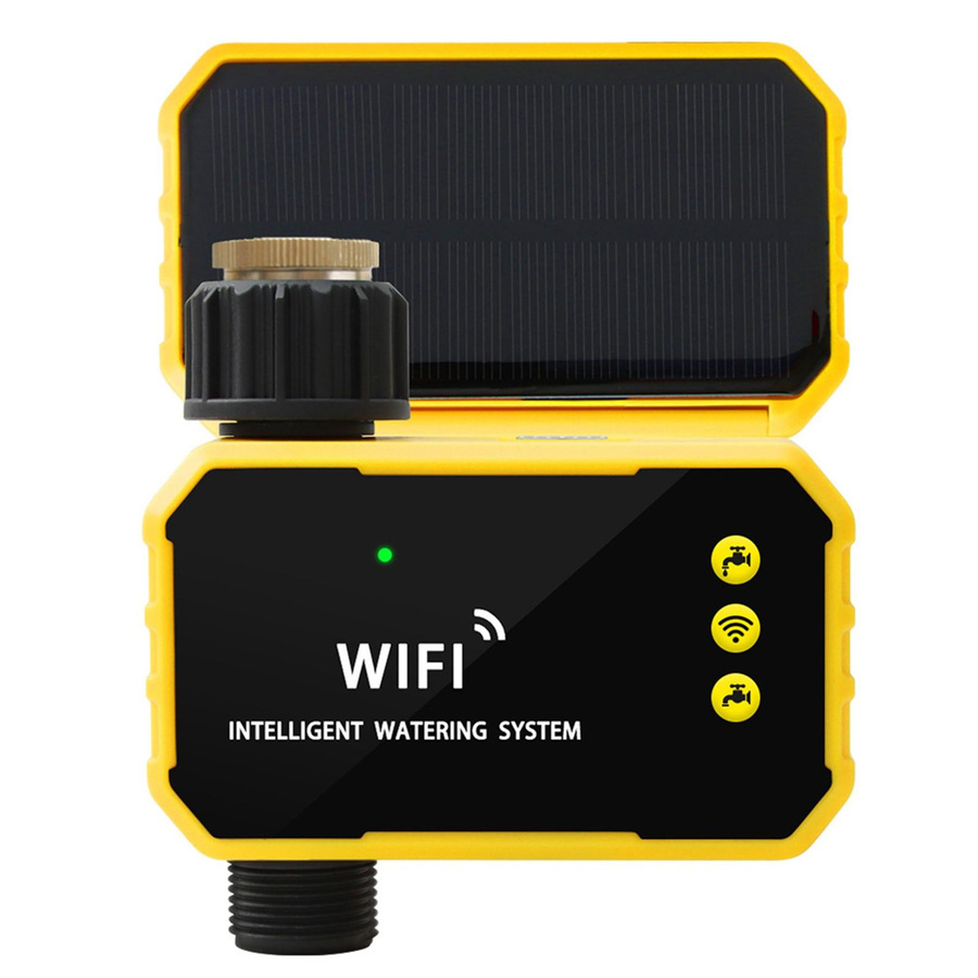 Smarte mfySpace Solar Pflanzenbewässerung mit Regensensor, digitalem Anzeigebildschirm und App-Steuerung via WLAN - Bild 2