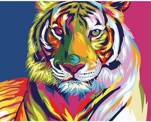 FIYO Diamond Painting Set mit Strasssteinen in Multicolor, B/H: 20 x 30 cm - Bild 1
