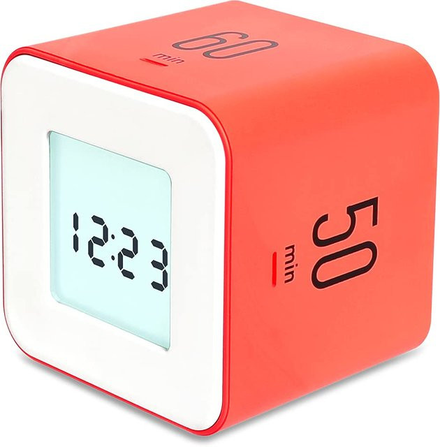 mooas Multi-Würfel-Timer Dreh-Timer mit Uhr und Wecker in Minze Green - Bild 1