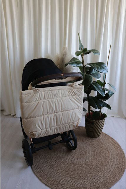Kaiser Wickeltasche YANN in Beige aus Baumwolle, B/H/T: 42,0 x 60,0 x 6,0 cm - Bild 1