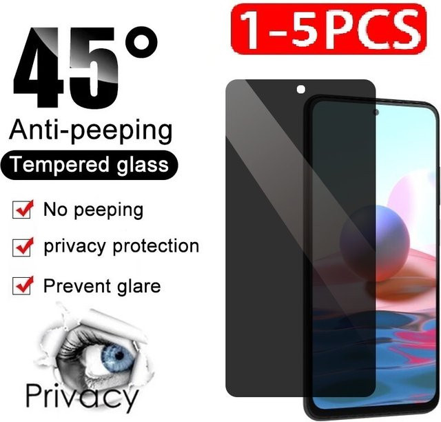 Anti-Spion Sichtschutz aus gehärtetem Glas für Oppo A12 A31 A91 F11 A9X A57 Reno 3a A91 Global RX17 Neo Ax7 Pro in Transparent - Bild 1