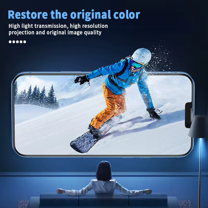 2 Stück NYFundas Displayschutzfolie aus gehärtetem Glas für iPhone 16 Pro Max 15 Plus 14 13 12 transparent - Bild 4