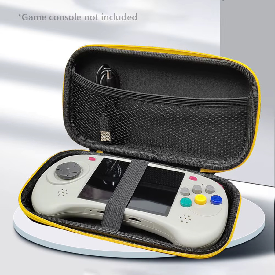 ALLOYSEED EVA-Hartschalen-Tragetasche für RG ARC-D und RG ARC-S Handheld-Spielekonsolen, stoßfeste und kratzfeste Tasche mit Netztasche - Bild 2