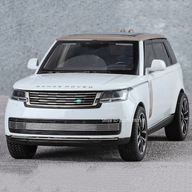 RMZ city Land Range Rover SV Defender, Modell Spielzeugautos, 1:32, Metall, mit Licht und Sound - Bild 1