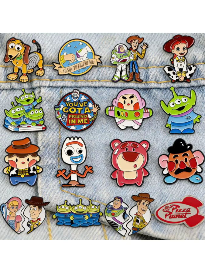 Disney Anstecknadeln, Bunt, Kinder - Bild 3