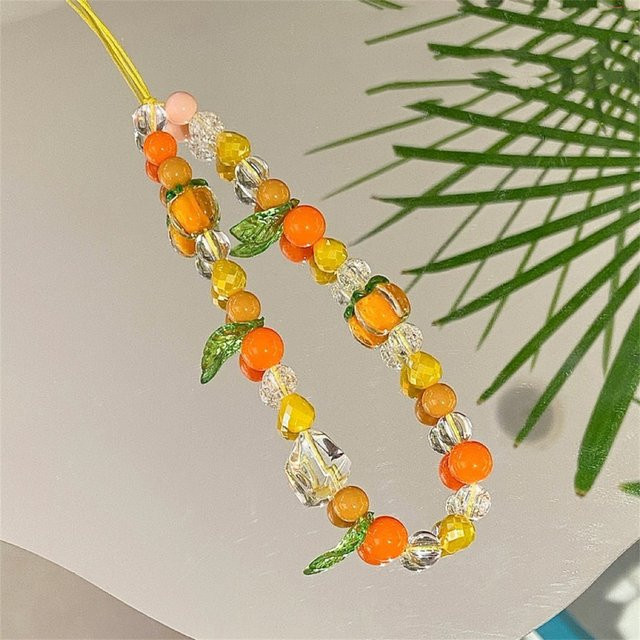 DIY Handy Kette mit Perlen als Anti-Verlust Seil in Multicolor für dein Telefon oder deine Kamera - Bild 1