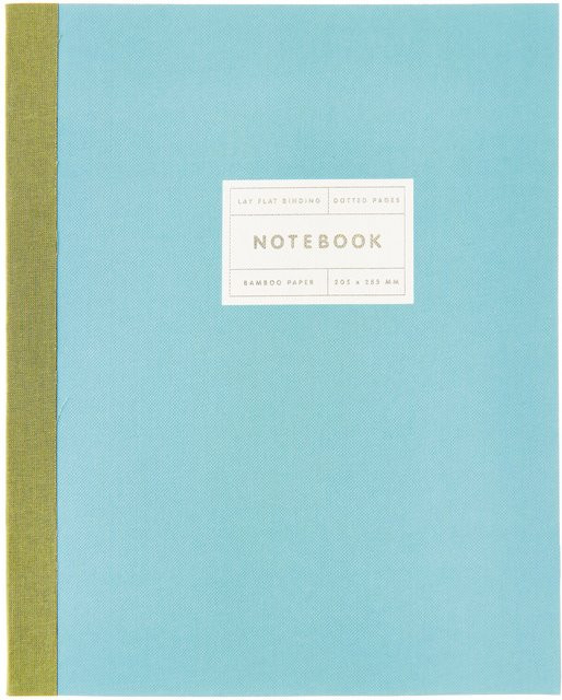 Rico Design Paper Poetry Notizbuch Mint mit gepunkteten Seiten aus Bambuspapier - Bild 1