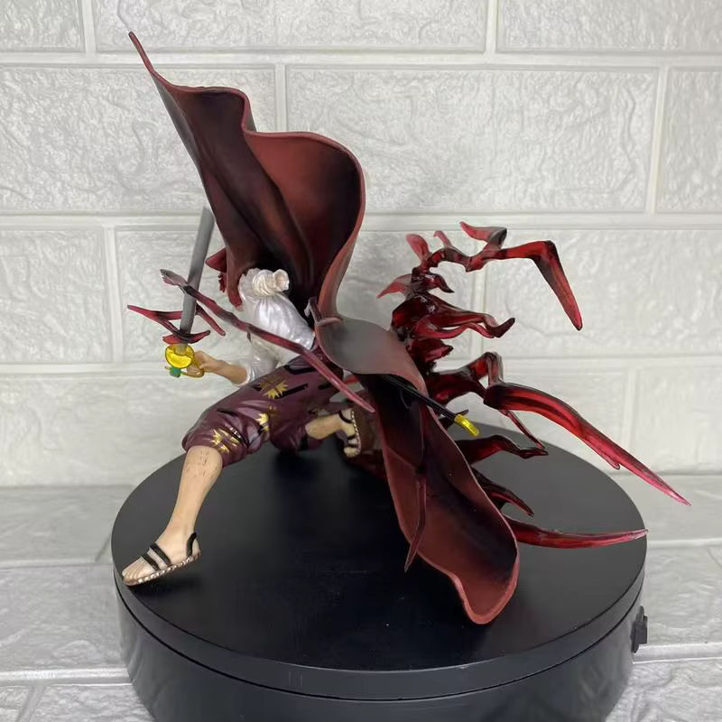 Bandai One Piece Anime Figur Shanks Battle Scene Modell aus Kunststoff, mehrfarbig - Bild 4