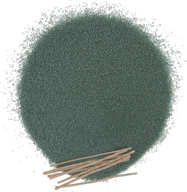 Stellwag creative Kerzensand aus Stearin in Pastell-Grün, 175 g - Bild 1