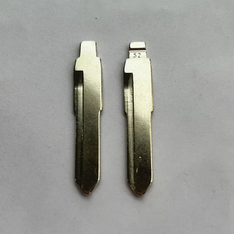 10 Stück HU87 Metall Blank Schlüsselrohlinge für Suzuki Jimny Alto Swift Vitara und Mitsubishi, Farbe: Silber - Bild 2