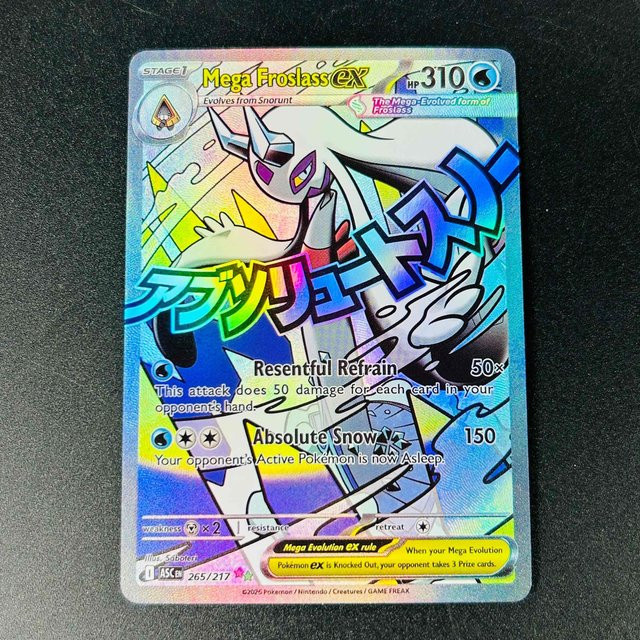 Keeppley Pokémon Froslass ex Full Art Holo Karte, Englisch - Bild 1