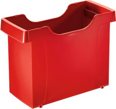 Leitz Uni-Box Plus 1908 Hängemappenbox in Rot für DIN A4 - Bild 1