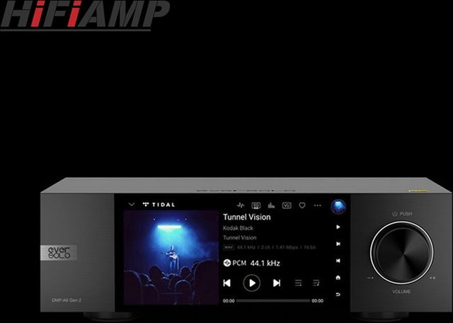 Eversolo DMP-A6 Gen2 Digital Broadcasting Audio Decoder mit 2x ES9038Q2M DAC Streaming HiFi Musik Player in Schwarz - Bild 1