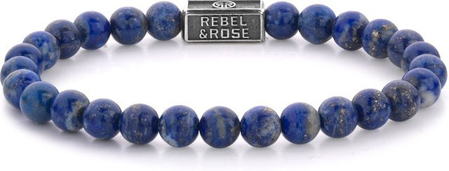 Rebel & Rose Armband, Edelstahl, Lapis Lazuli, Damen - Bild 1