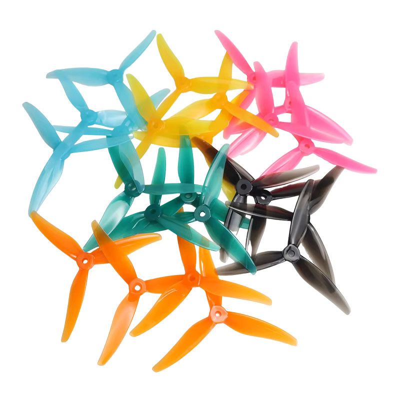Gemfan 51466 V2 Propeller, 5 Zoll, 3-Blatt, Blau, 4-teiliges Set - Bild 2