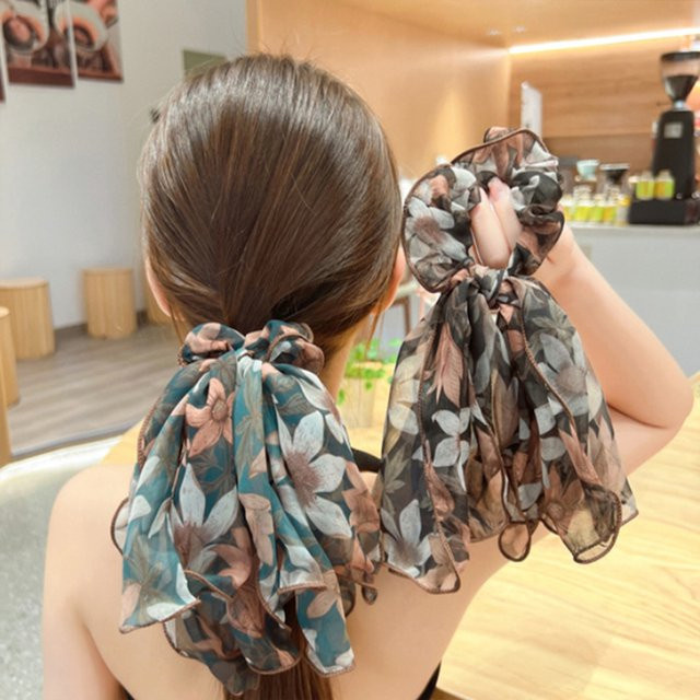 Haarseil Chiffon, Gedruckt, Bogen, Kinder - Bild 1