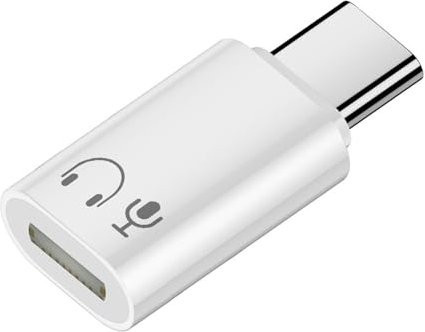 Homara Home USB-C auf Lightning Audioadapter in Weiß mit Unterstützung für Musik und Anrufsteuerung - Bild 1