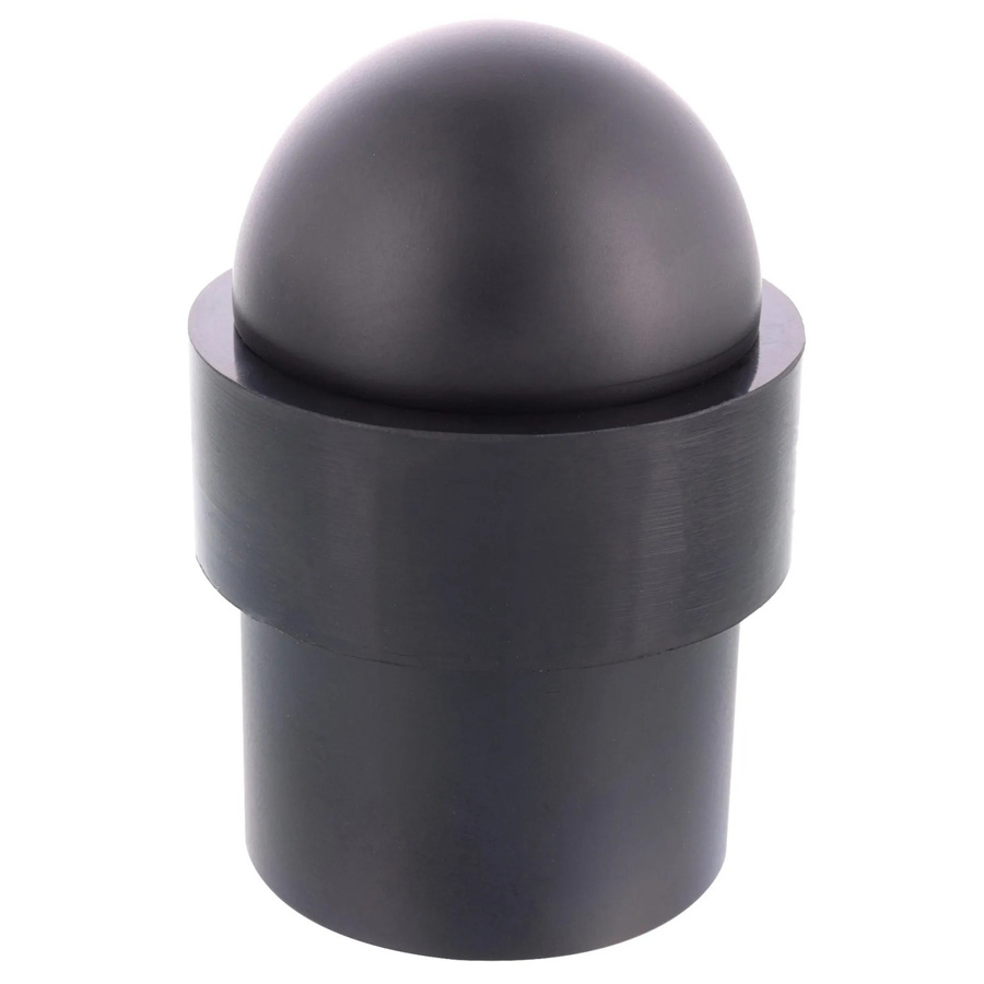 Wagner Bodentürstopper Dom aus Metall in Schwarz Matt mit Ø 35 mm x 50 mm - Bild 2