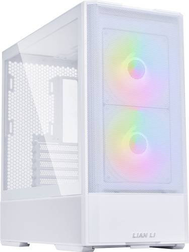 Lian Li LANCOOL 207 Midi-Tower PC-Gehäuse mit Tempered Glass in Weiß - Bild 1