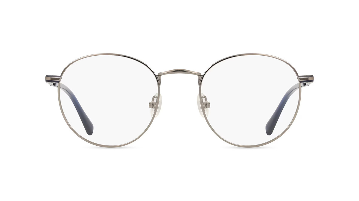 Gant GA3298 Korrektionsbrille, Vollrand, Rund, Metall, Unisex, Grau - Bild 1