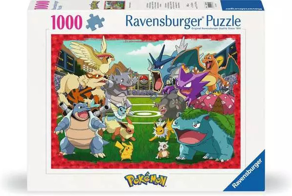 Ravensburger Pokémon Kräftemessen Puzzle 1000 Teile ab 14 Jahren - Bild 1
