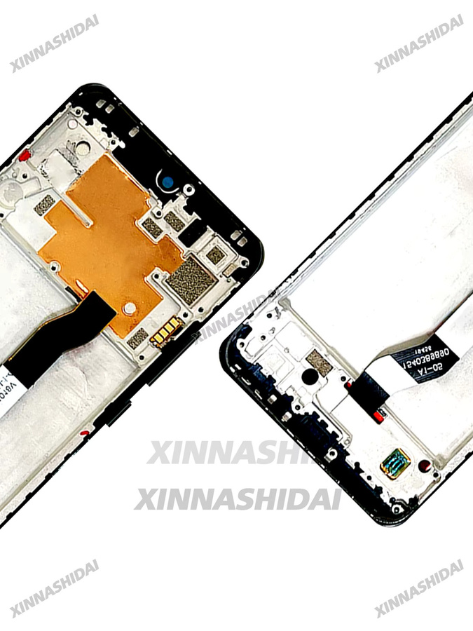 Xiaomi Redmi Note 8T Ersatz-LCD-Display mit Touchscreen-Rahmen in Schwarz, Modell M1908C3XG, 6,3 Zoll - Bild 4